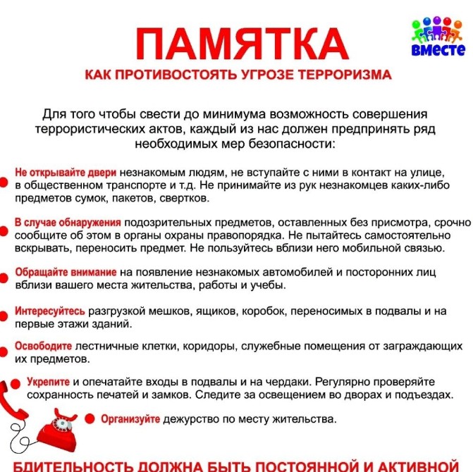 Как противостоять угрозе терроризма.